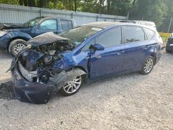 Salvage cars for sale from Copart Greenwell Springs, LA: 2013 Toyota Prius V