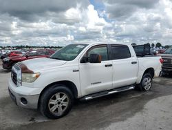 Toyota Tundra salvage cars for sale: 2007 Toyota Tundra Crewmax SR5