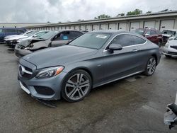 Mercedes-Benz salvage cars for sale: 2017 Mercedes-Benz C 300 4matic