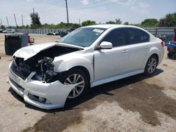 2013 Subaru Legacy 2.5I Premium en venta en Miami, FL