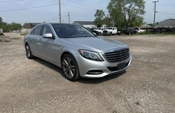 Salvage cars for sale from Copart Chicago Heights, IL: 2015 Mercedes-Benz S 550
