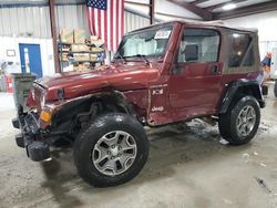 Jeep salvage cars for sale: 2002 Jeep Wrangler / TJ X