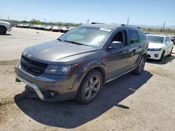 Dodge Journey Crossroad salvage cars for sale: 2017 Dodge Journey Crossroad