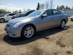 Vehiculos salvage en venta de Copart Bowmanville, ON: 2010 Infiniti G37