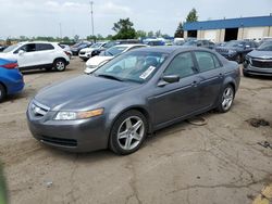 Acura salvage cars for sale: 2005 Acura TL