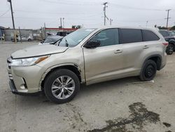 Toyota salvage cars for sale: 2014 Toyota Highlander LE