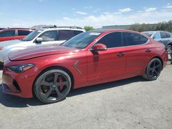 Salvage cars for sale from Copart Las Vegas, NV: 2021 Genesis G70 Prestige