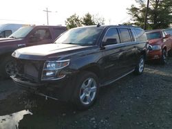 Chevrolet Suburban salvage cars for sale: 2015 Chevrolet Suburban K1500 LT