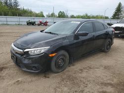 Honda salvage cars for sale: 2016 Honda Civic EX