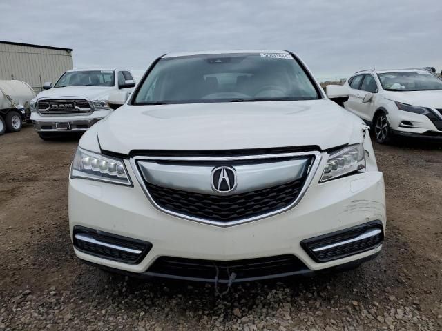 2016 Acura MDX Technology