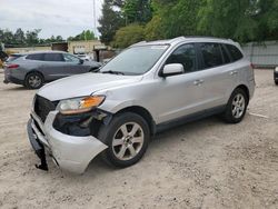 Salvage cars for sale from Copart Knightdale, NC: 2008 Hyundai Santa FE SE