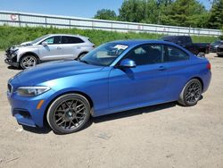 BMW 2 Series salvage cars for sale: 2016 BMW 228 XI Sulev