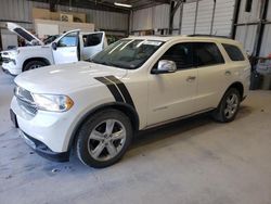 Dodge salvage cars for sale: 2011 Dodge Durango Citadel