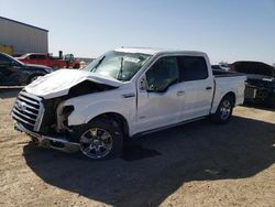 Salvage cars for sale from Copart Amarillo, TX: 2015 Ford F150 Supercrew