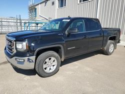 Salvage trucks for sale at Nisku, AB auction: 2017 GMC Sierra K1500 SLE