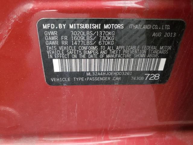 2014 Mitsubishi Mirage ES