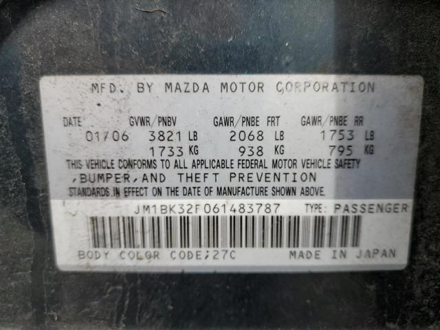 2006 Mazda 3 I