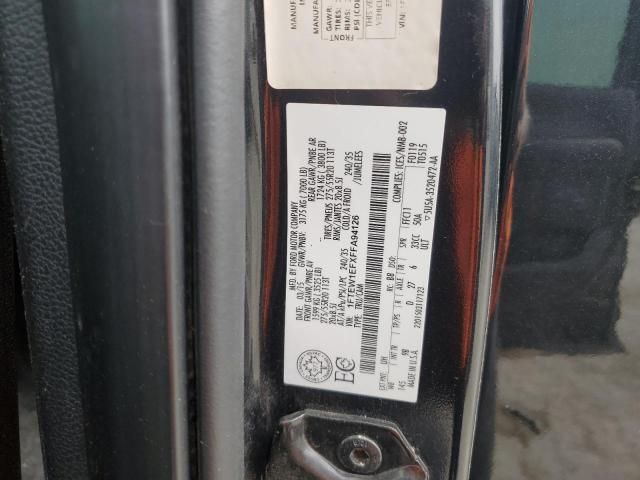 2015 Ford F150 Supercrew