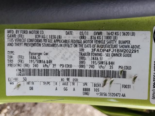 2011 Ford Fiesta SES
