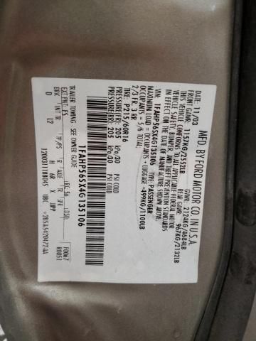 2004 Ford Taurus SEL