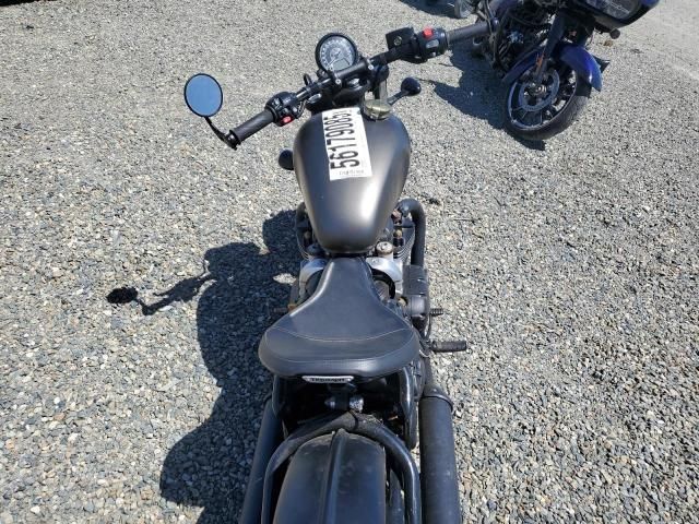 2020 Triumph Bonneville Bobber Black
