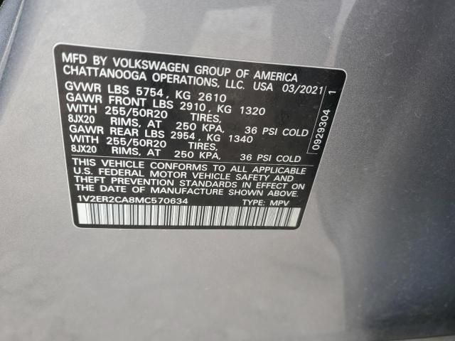 2021 Volkswagen Atlas SEL
