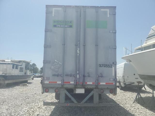 2001 Wabash Dvcvhpc DRY Van Trailer
