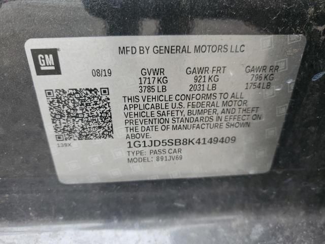 2019 Chevrolet Sonic LT