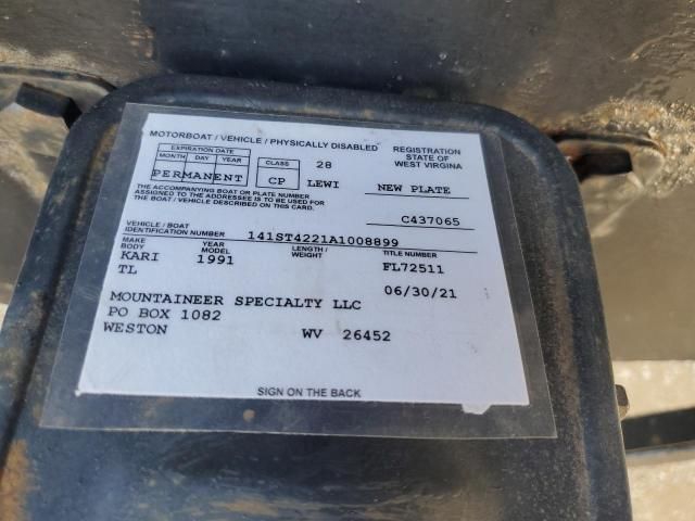 1991 Karikool 1991 KARI-KOOL Tank Trailer