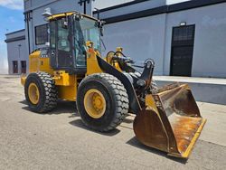 Salvage trucks for sale at Moraine, OH auction: 2017 John Deere 444K