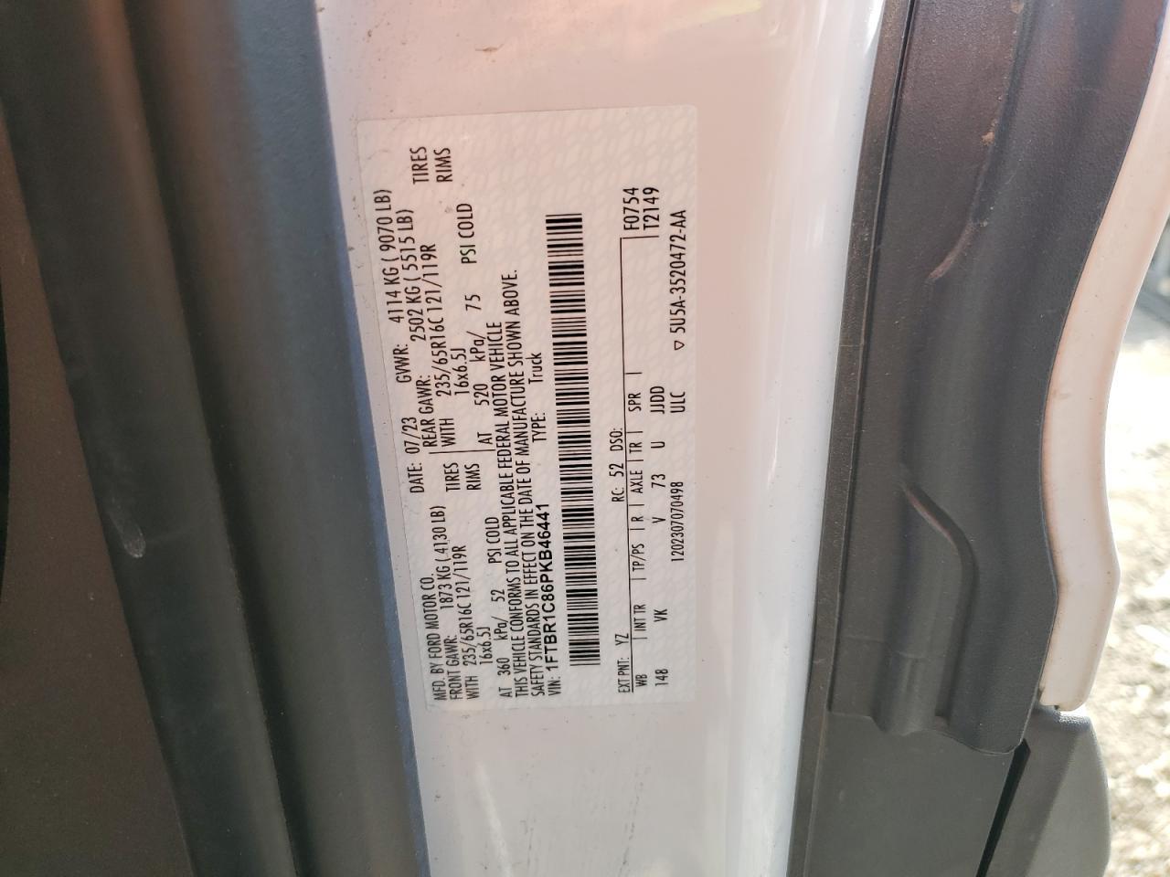 2023 Ford Transit T-250