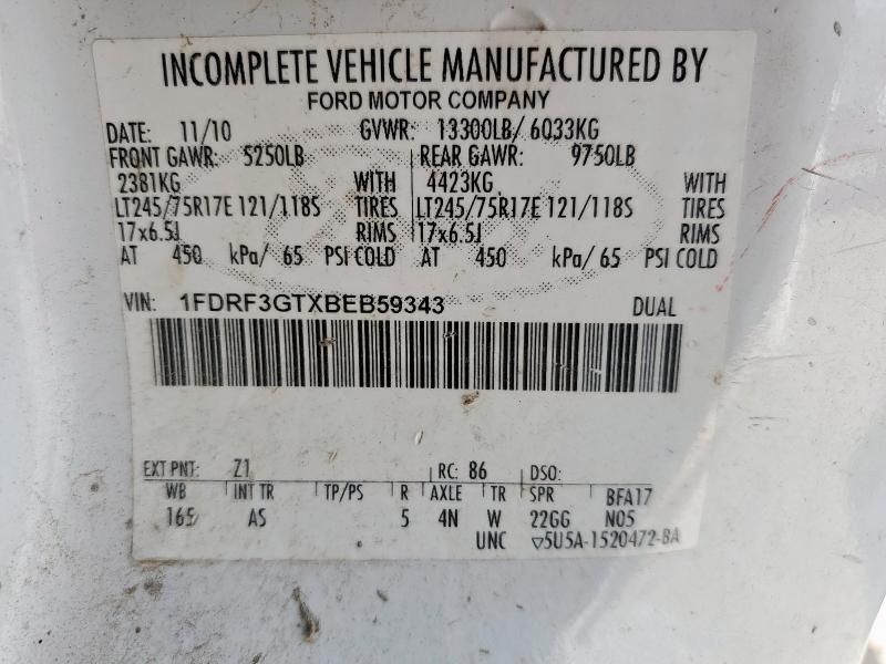 2011 Ford F350 Super Duty