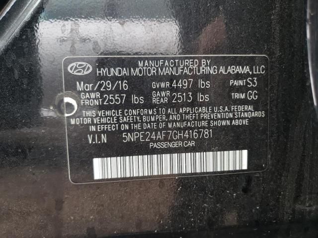 2016 Hyundai Sonata SE