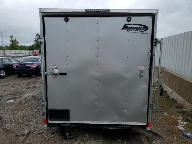 2023 Formula 2023 Novae F7212TVSV-030 Enclosed Cargo Trailer
