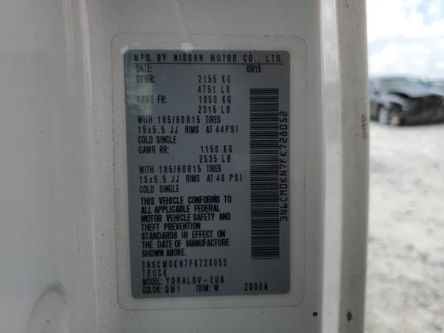 2015 Nissan NV200 2.5S