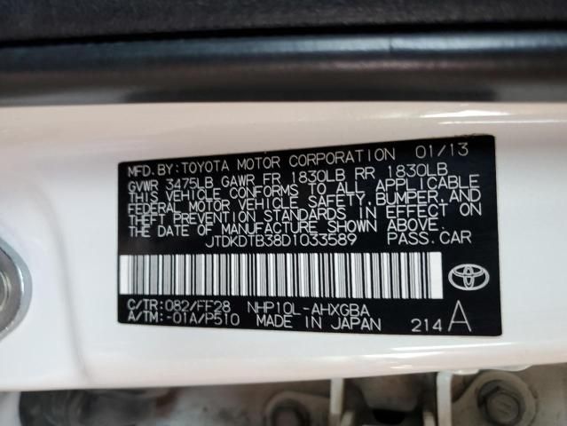 2013 Toyota Prius C