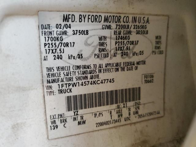 2004 Ford F150 Supercrew