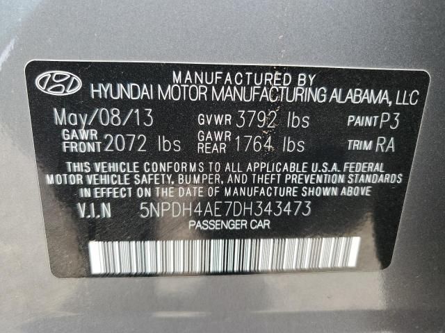2013 Hyundai Elantra GLS