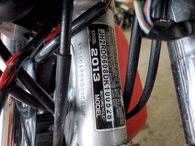 2013 Honda XR650 L