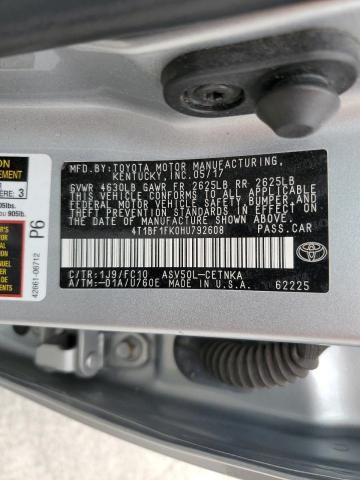 2017 Toyota Camry LE