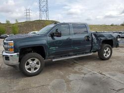 Chevrolet salvage cars for sale: 2017 Chevrolet Silverado K2500 Heavy Duty LT