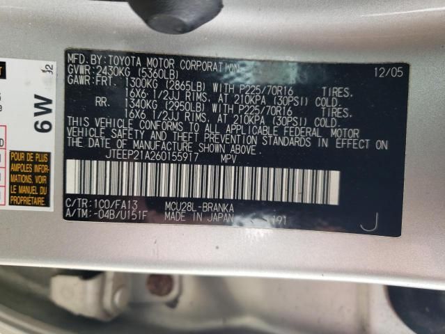 2006 Toyota Highlander Limited