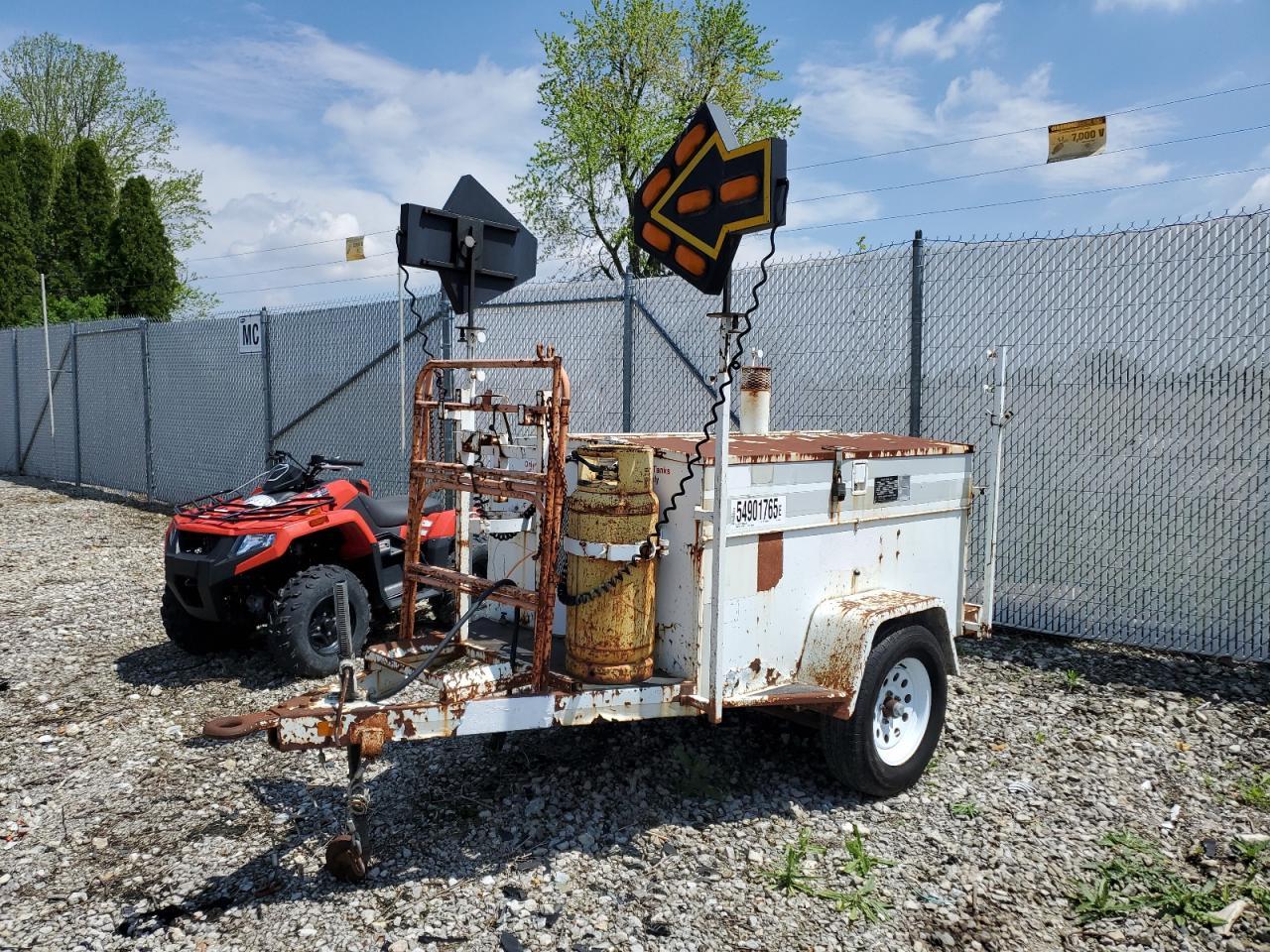 1978 Unknown 1977 Indiana Bell 1500-3B Manhole Support Trailer