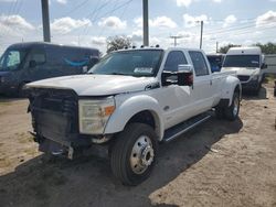 Salvage trucks for sale at Riverview, FL auction: 2015 Ford F450 Super Duty