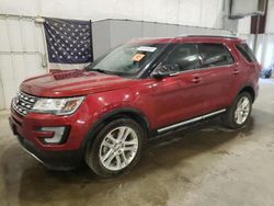 Salvage cars for sale from Copart Avon, MN: 2016 Ford Explorer XLT