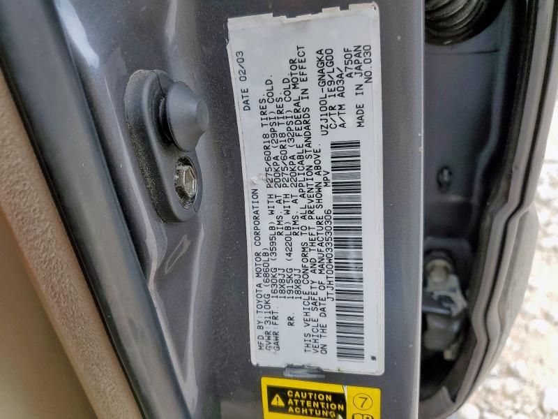 2003 Lexus LX 470