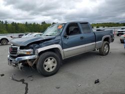 Salvage trucks for sale at Windham, ME auction: 2006 GMC New Sierra K1500
