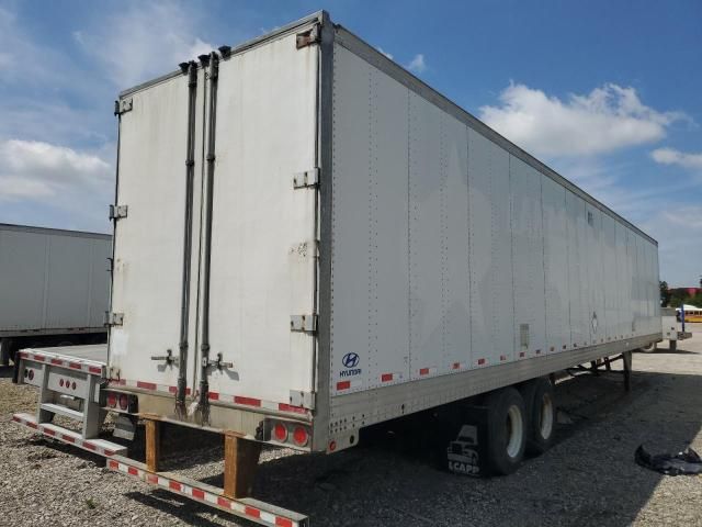 2007 Hyundai Translead V12530152-AJS DRY Van Trailer