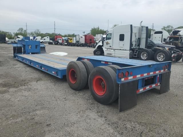 1978 Schertzer Lowboy Equipment Trailer