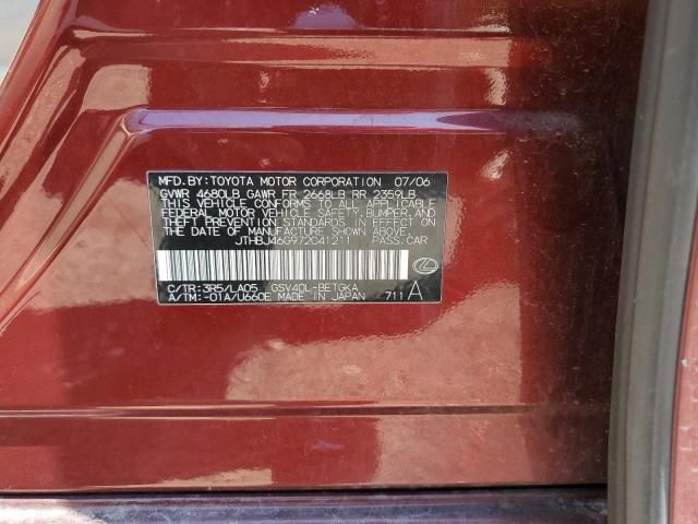 2007 Lexus ES 350